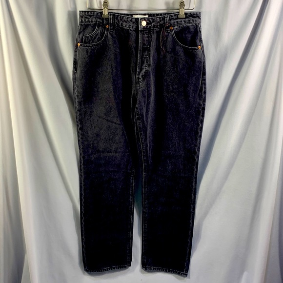 Rolla’s Classic Straight Fit Black Wash Jeans Size 30 - Picture 1 of 12